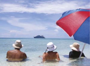 Relaxing In a Lagoon - Louisiades Archipelago