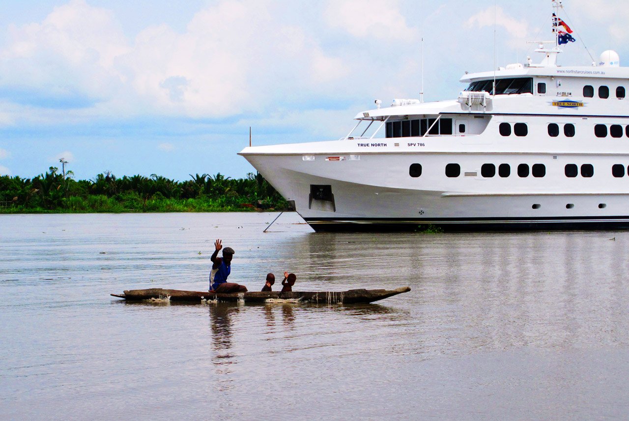 True North on the Sepik River