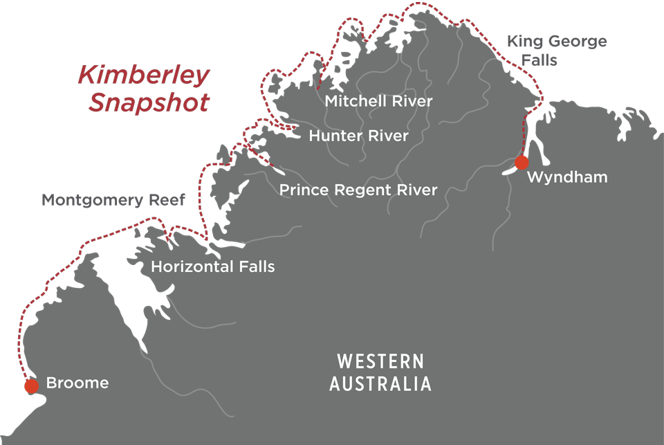 7 Day Kimberley Snapshot Cruise with Horizontal Falls